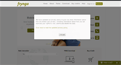 Desktop Screenshot of frynga.com