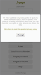 Mobile Screenshot of frynga.com